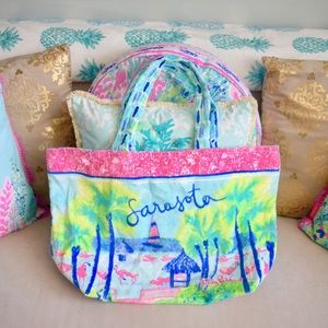 Lilly Pulitzer Sarasota Beach Tote NWT